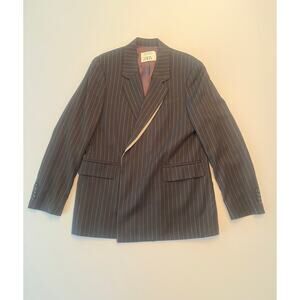 ZARA Pinstripe Oversized Blazer